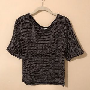 Knit crop top